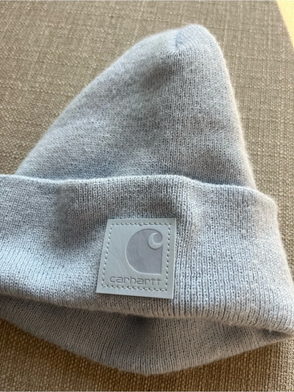 Blue winter Carhartt hat